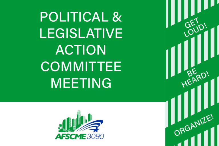 Political & Legislative Action Committee Meeting